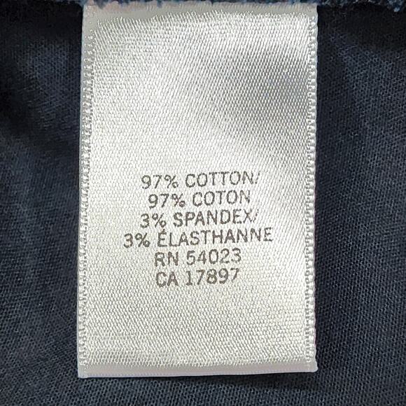 Banana Republic Pants Womens 2P PETITE Black Low Rise Flare Leg Office Preppy - Picture 5 of 12